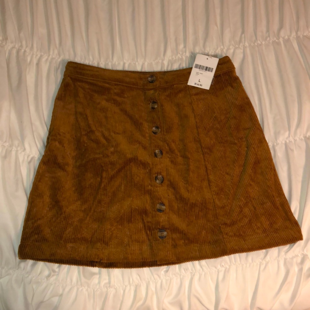 Corduroy Skirt